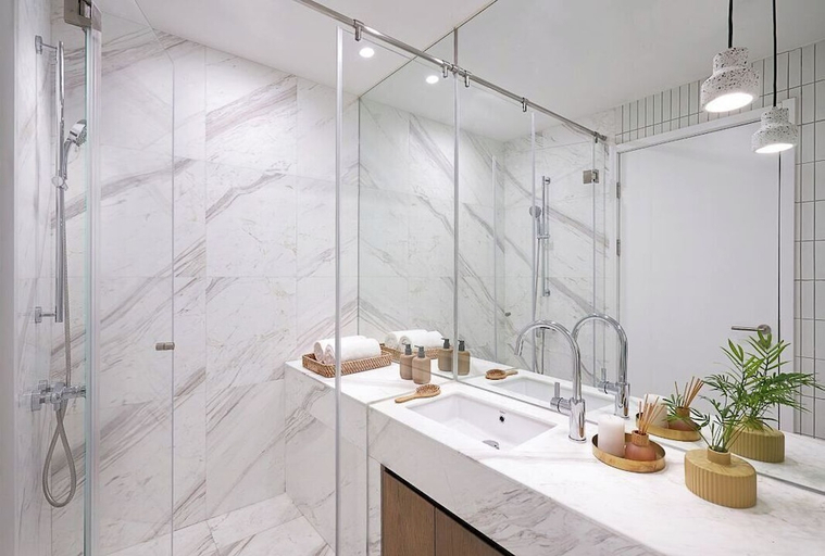 Bathroom 3, basePLUS-BINJIANG Serviced Apartment, Shanghai