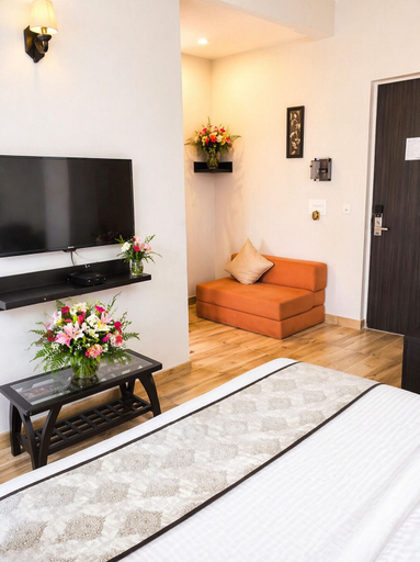 Bedroom 2, Citrine Suites and Resorts Vrindavan, Mathura