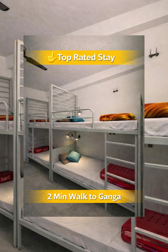 Bedroom 2, Art Bliss Rishikesh - Yoga Hostel & Cafe, Garhwal