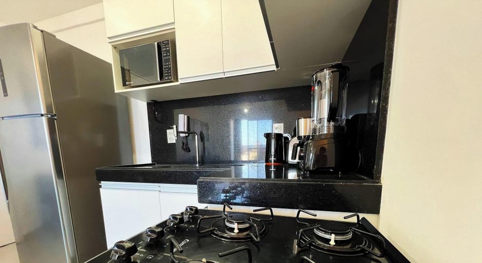 Private kitchen, Villi Desing - Miramar Hospedagens, João Pessoa