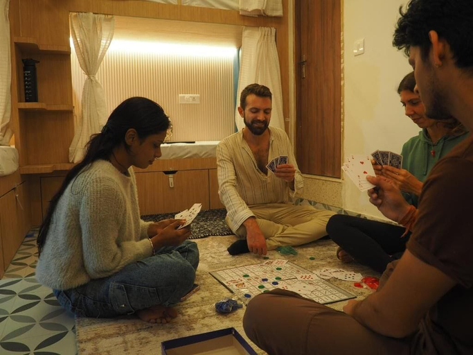 Interior, Joey's hostel Jaipur, Jaipur