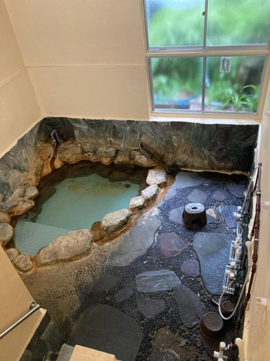 Bathroom 3, Hotel shirahama, Shirahama