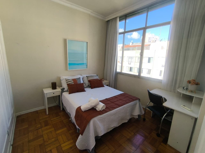 Room 4, Flamengo amplo vista livre e 1 min metro, Rio de Janeiro