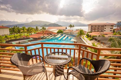Exterior view 2, Whiterock Beach Hotel + Waterpark, Subic