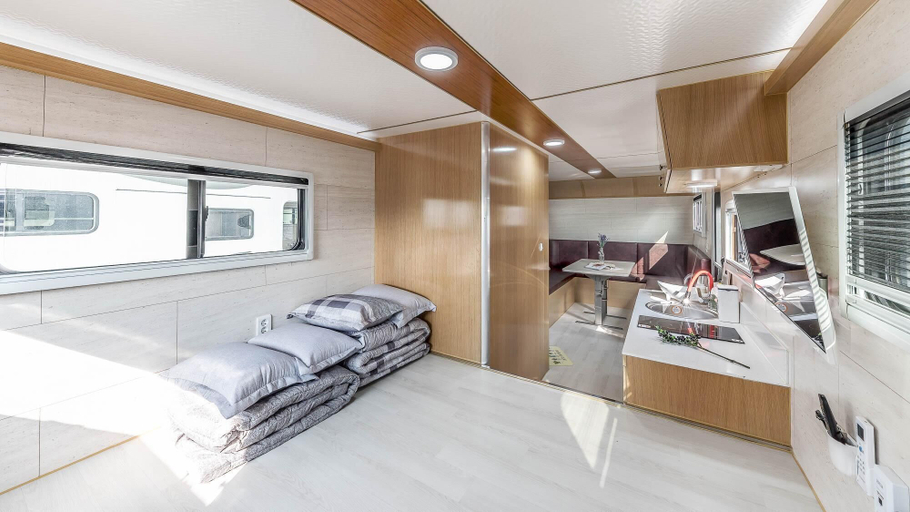Bedroom 3, Ganghwa Nakjohealing Caravan&camping, Ganghwa