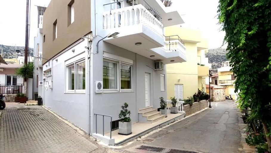 Exterior detail, malia boutique studios, Crete