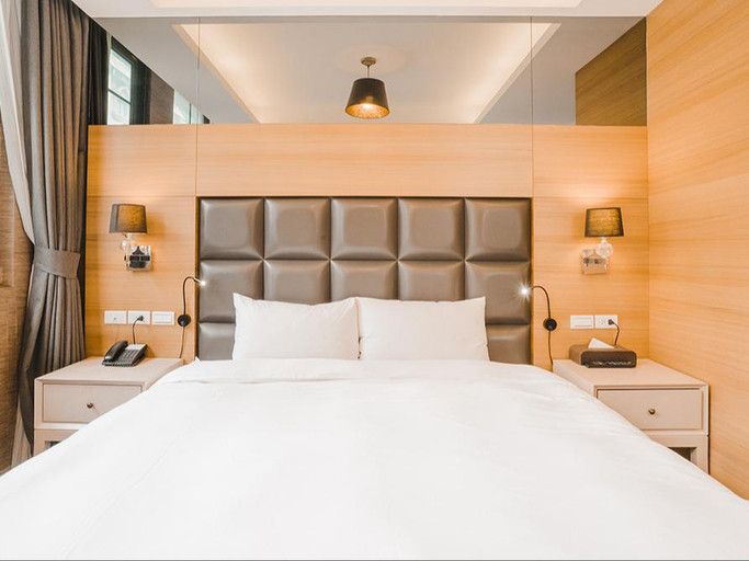 Bedroom 2, Royal Rose Hotel Ximen, Taipei City