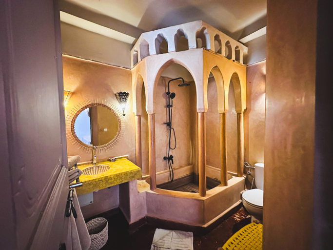 Bathroom, Riad Maison Palmier, Marrakech