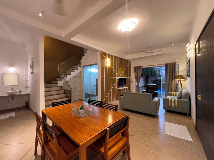 Living area 4, Touchwood 4 BHK With Pvt Pool By Stellar Stays, Pune