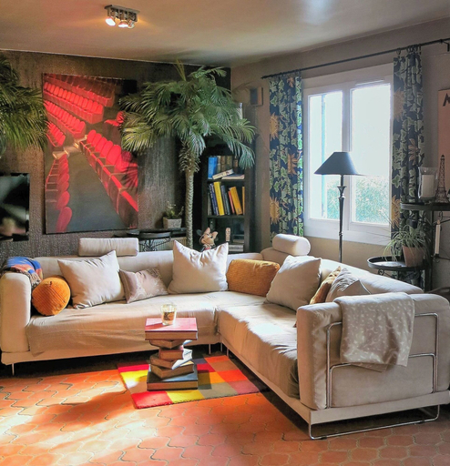 Living area, Le Coco Loco, Var