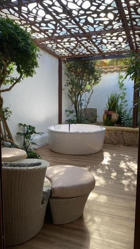 Outdoor spa tub, Casa Boutique El Carmel, Villa de Leyva