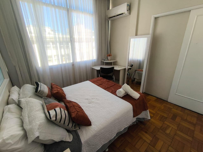 Room 3, Flamengo amplo vista livre e 1 min metro, Rio de Janeiro