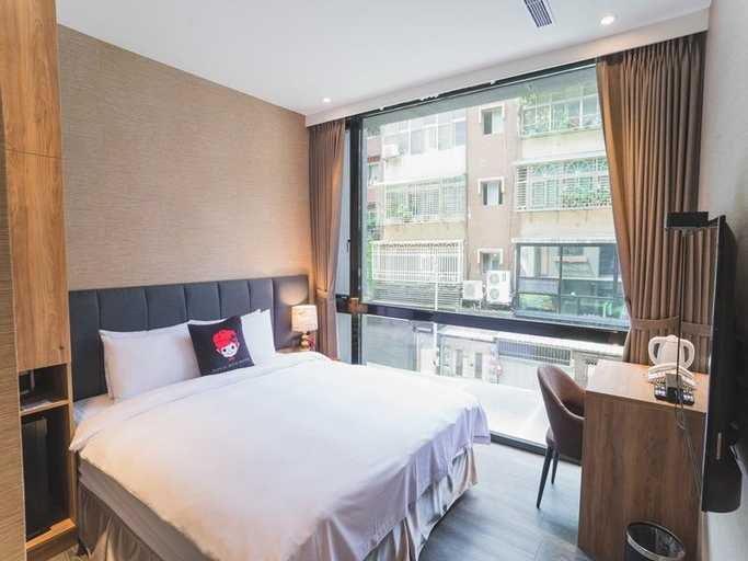 Bedroom 2, Royal Rose Hotel Xinsheng, Taipei City