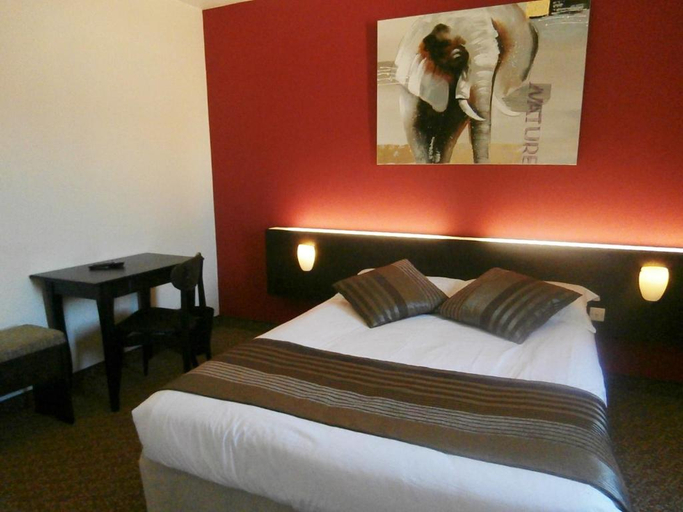 Bedroom 3, Hotel Le Merle Blanc, Saône-et-Loire