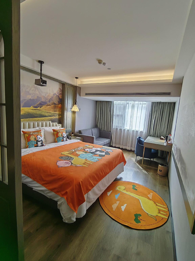 Bedroom 2, Dm kara Rus Hotel - Muslim Street Branch, Xi'an