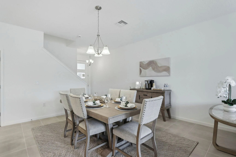 Dining 5, Kissimmee Oasis 4BR House Pool & Sleeps 8, Osceola
