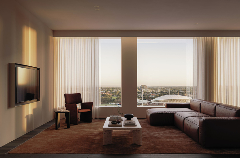Living area, Little National Hotel Adelaide, Adelaide