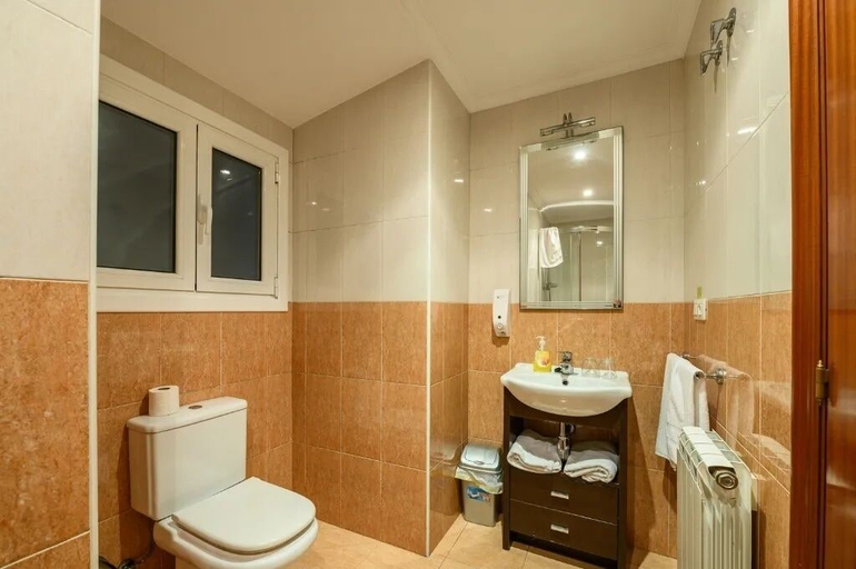 Bathroom 4, Pensión Zelaia, Guipúzcoa