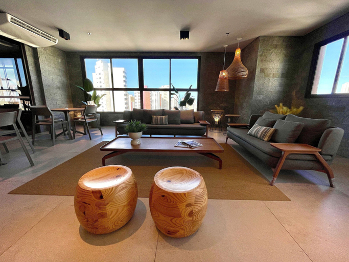 Living area 3, Condominio Jsmart, Localizacao Ideal, Fortaleza