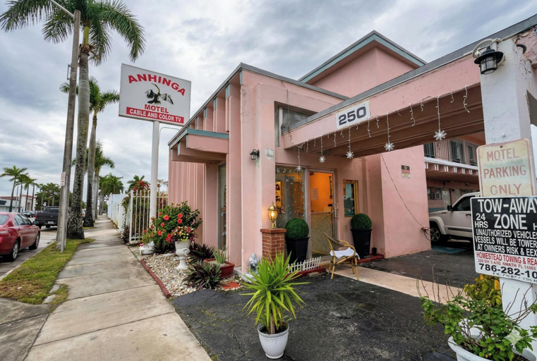 Property entrance 4, Anhinga Motel Homestead Fl, Miami-Dade