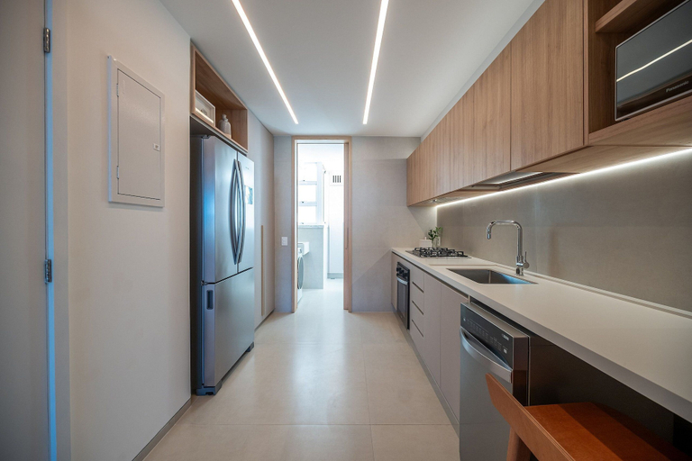 Private kitchen 4, Ipanema Penthouse w/ Pool by the Beach, Rio de Janeiro