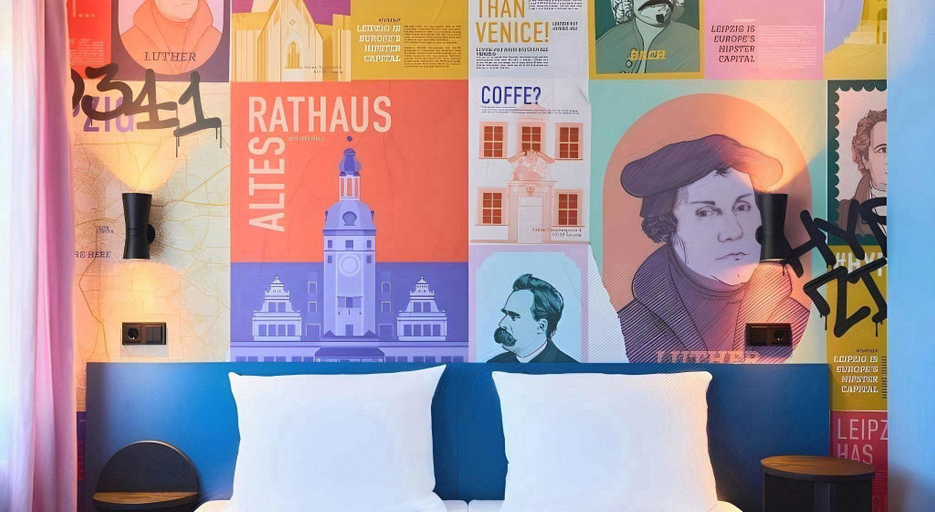 Bedroom 4, McDreams Hotel Leipzig, Leipzig