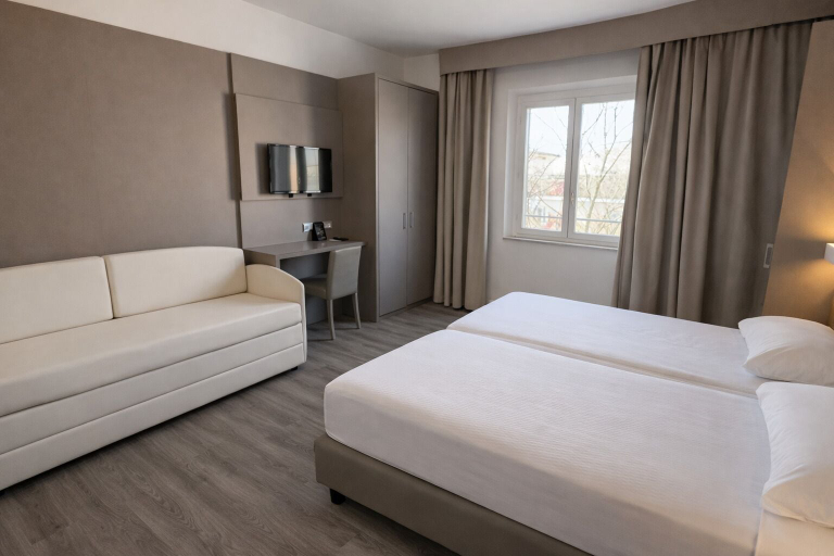 Bedroom 2, LVG Hotel Collection - Principe, Modena
