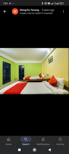 Bedroom, Hotel Amala, Tawang
