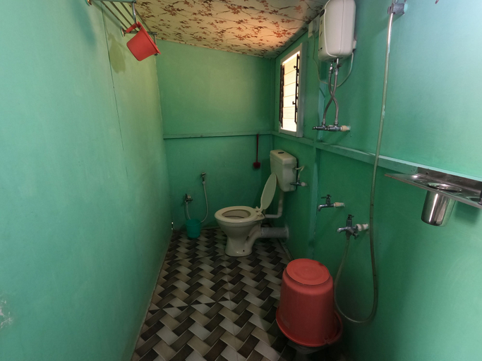 Bathroom 2, Dahigaon Lake Resort, Raigarh