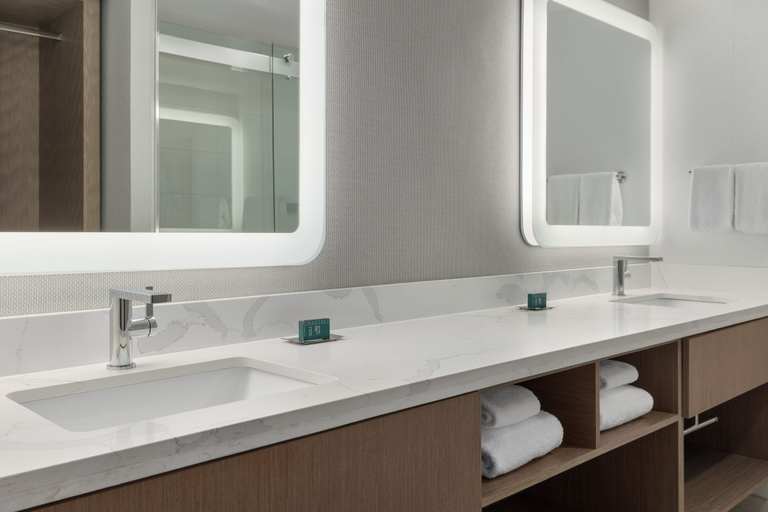 Bathroom 4, DoubleTree by Hilton Salisbury, Wicomico