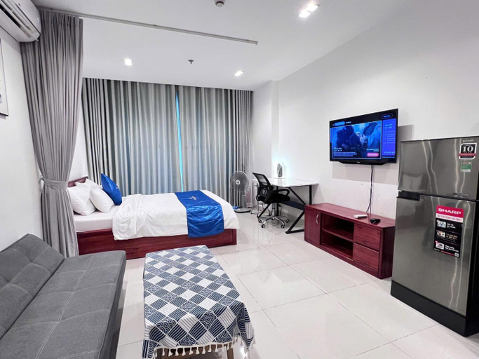 Bedroom 2, Can ho Sky Center gan san bay Tan Son Nhat, Tân Bình