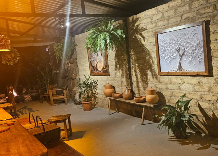 Interior, Chalés casa Borba, Alto Paraíso de Goiás