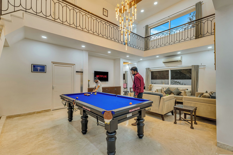 Game room 4, Alaya Stays Ratikara Ullaas 2BHK Pool, Faridabad