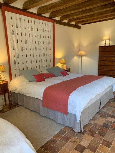 Bedroom 3, Chateau de la Faverie chambres d hotes, Sarthe