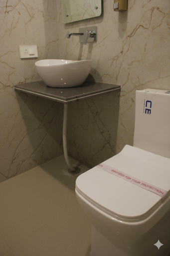 Bathroom 5, Hotel Gorli Heritage, Hardwar