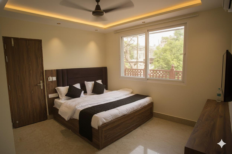 Bedroom 3, Hotel Gorli Heritage, Hardwar