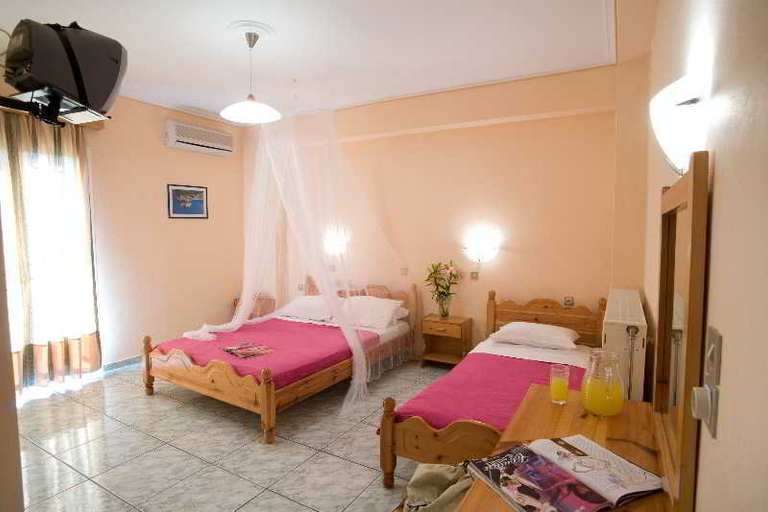 Bedroom 2, Pension Filoxenia, Ionian Islands