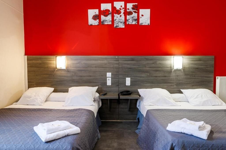 Bedroom 4, Hotel du Dauphiné, Rhône