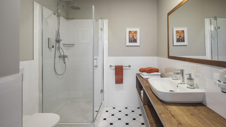 Bathroom 4, SeNo 6 apartments, Praha 1