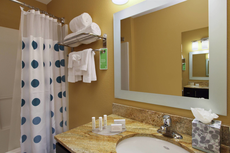 Bathroom, TownePlace Suites by Marriott San Jose Cupertino, Santa Clara