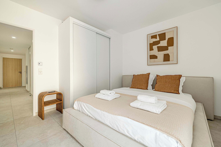 Bedroom 2, Superb Terrace Apartment in Monaco-beausoleil, Alpes-Maritimes