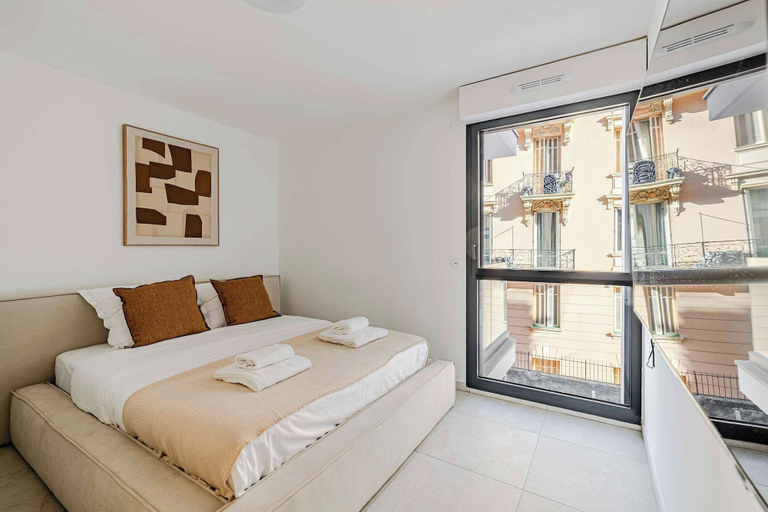 Bedroom 3, Superb Terrace Apartment in Monaco-beausoleil, Alpes-Maritimes