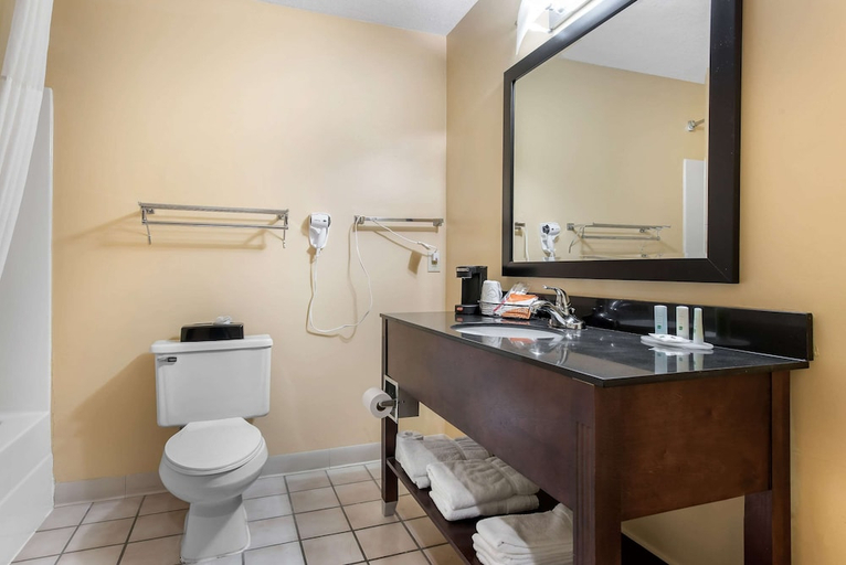 Bathroom 5, Quality Inn & Suites Lebanon I-65, Boone