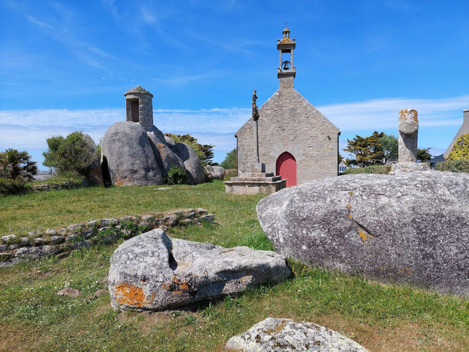 View from property 3, Beach Holiday Home in Guisseny, Finistère