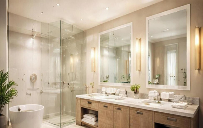 Bathroom, Core Living Hotel, Toronto