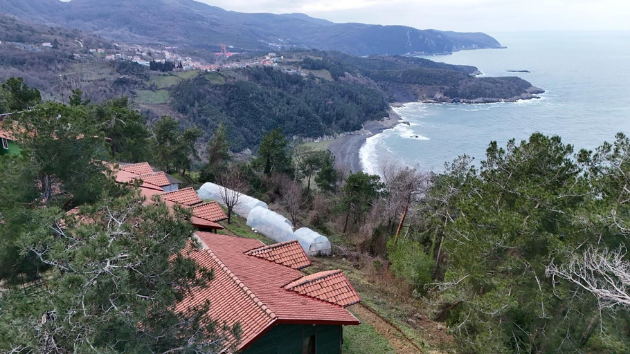 Aerial view 3, DIAMOND KORU HOTEL, Amasra
