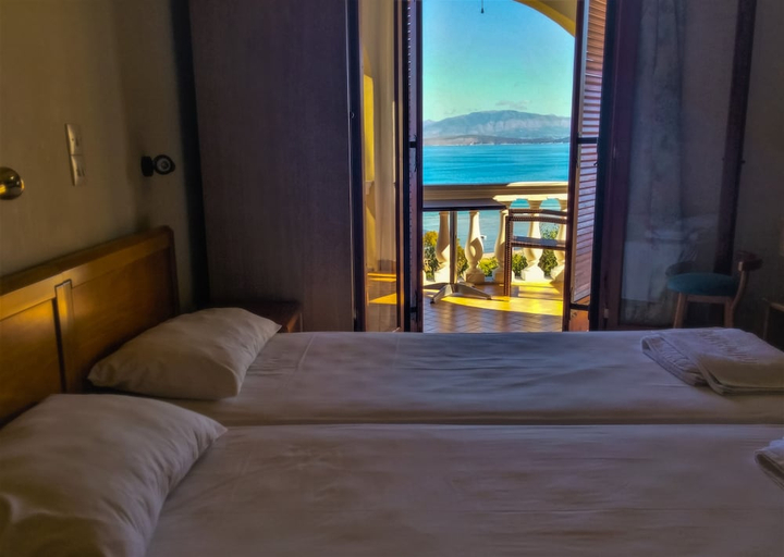 Bedroom 2, Dionysos Apartments, Ionian Islands