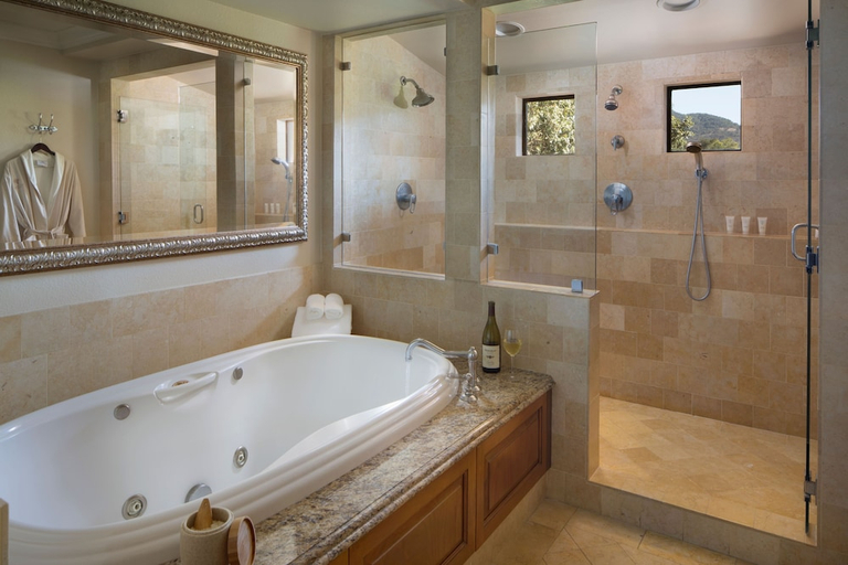 Bathroom, Napa Valley Lodge, Napa