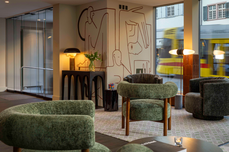 Public Area 3, Hotel D - Basel - Boutique Hotel, Basel