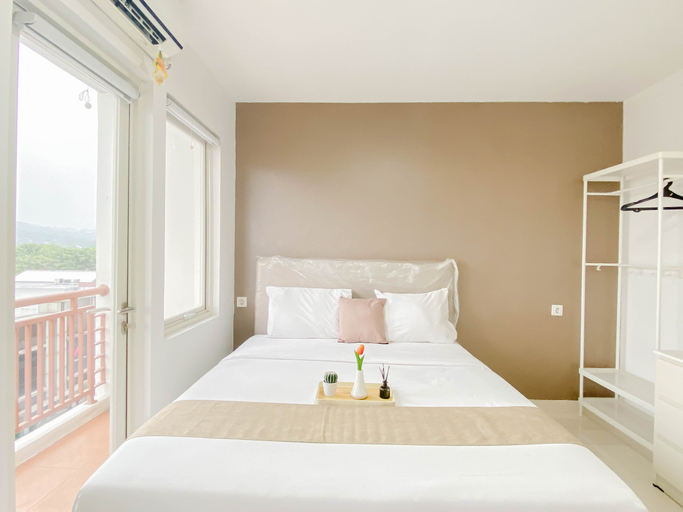 Bedroom 4, Serene 1BR for 2 Pax at Sentul Tower Apartment By Travelio, Bogor